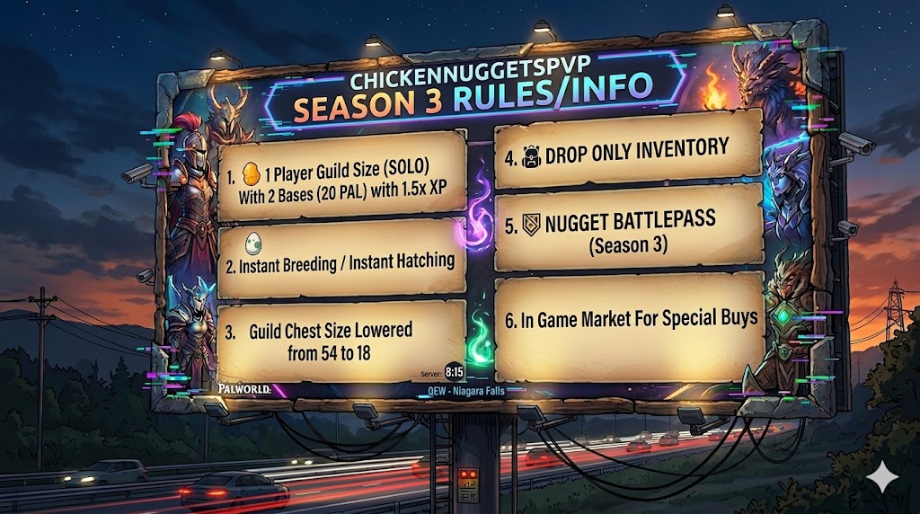 Chickennuggets PvP Rules